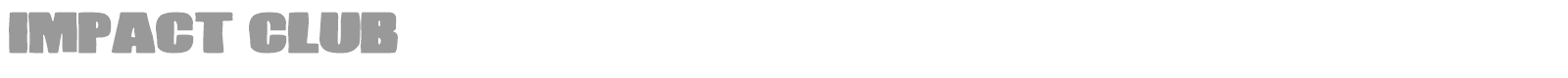Impact Club font preview